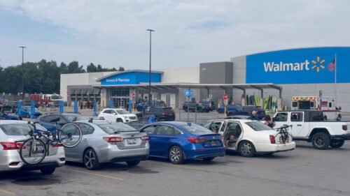 Traverse City Walmart, wild man stabs 11 shoppers.