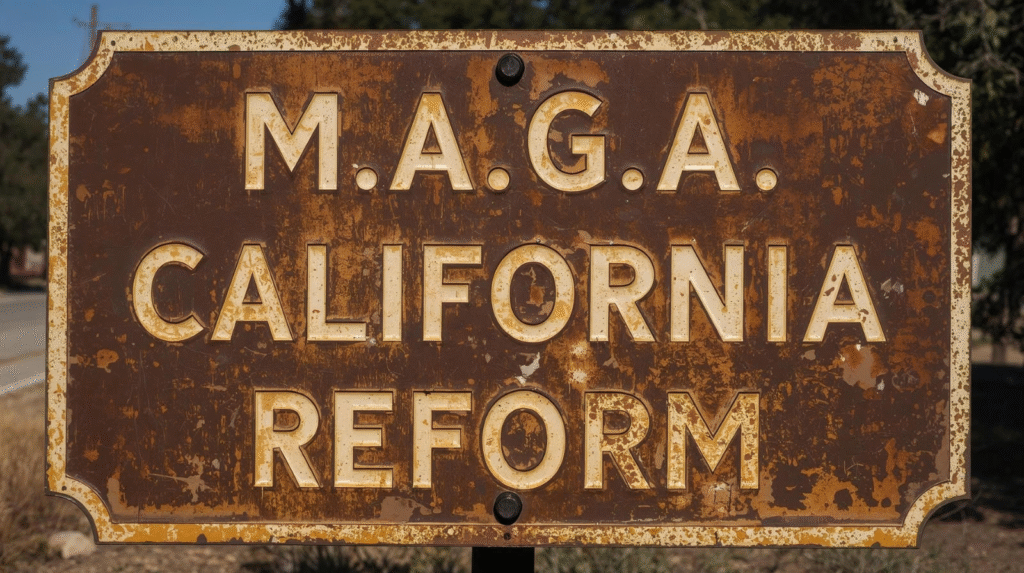 Stock Photo: M.A.G.A. Daily News