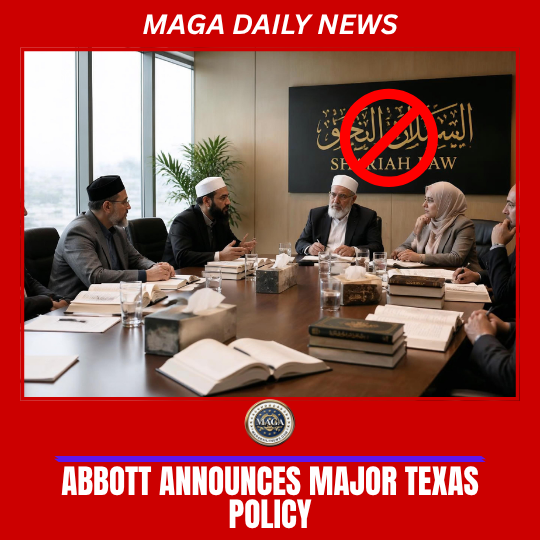 Greg Abbott speaks at Texas Republican convention about banning Sharia law