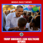 President Trump announcing $500 Obamacare refunds for eligible Americans